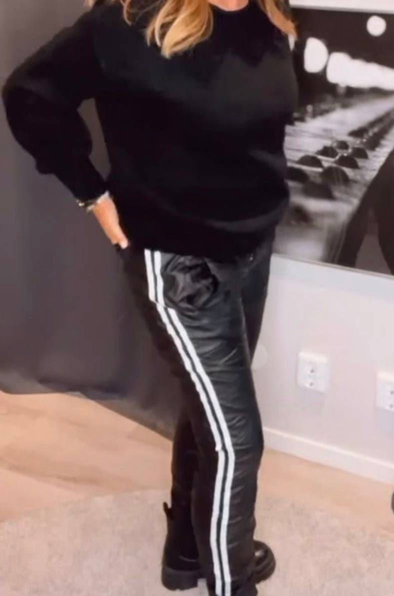 Pomelo paris - Wholesale Top & Pant Set (NOT Loungewear) - Women's - PANTS BLISS STRIPE1