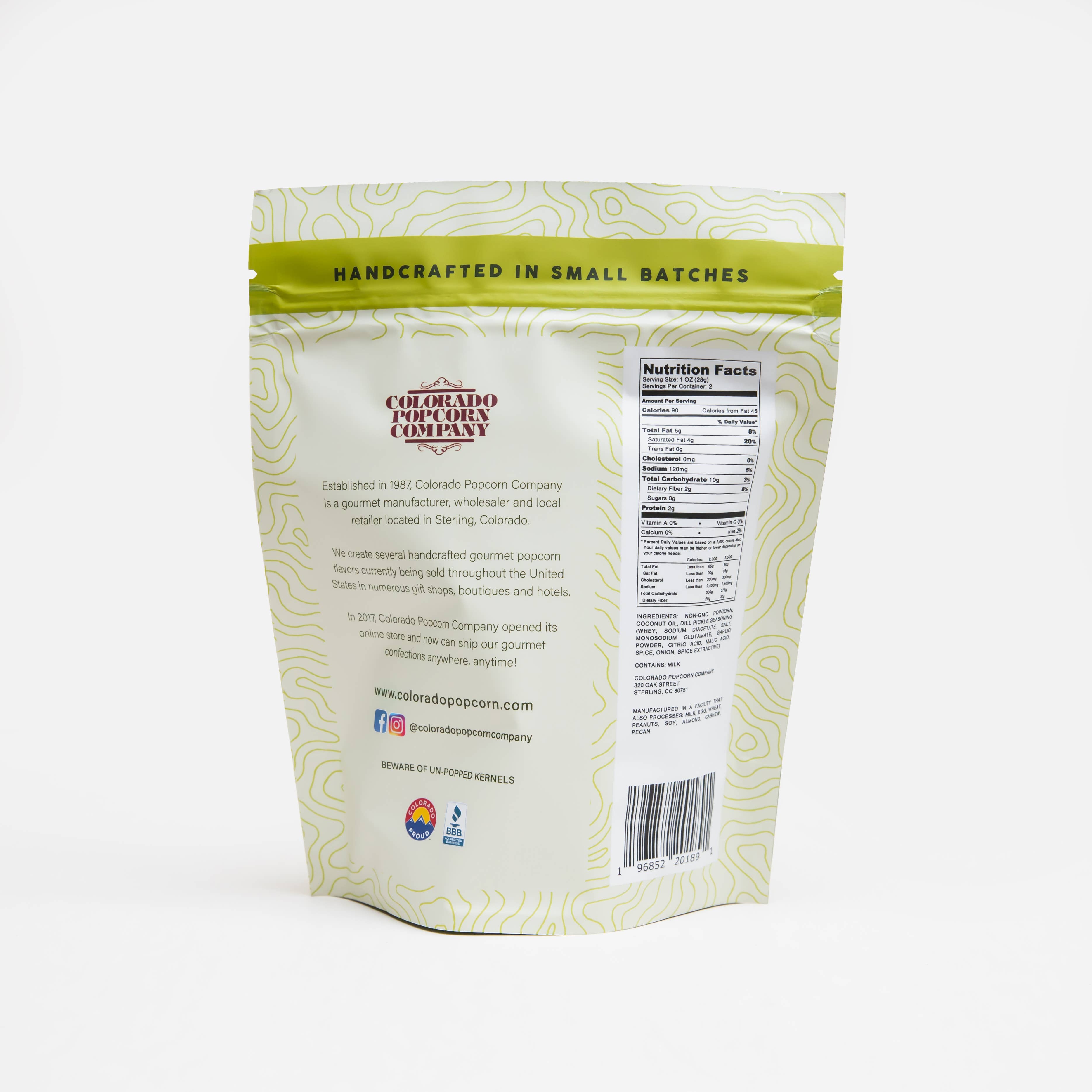 Colorado Popcorn Company - Wholesale Popcorn - Dill Pickle Popcorn6