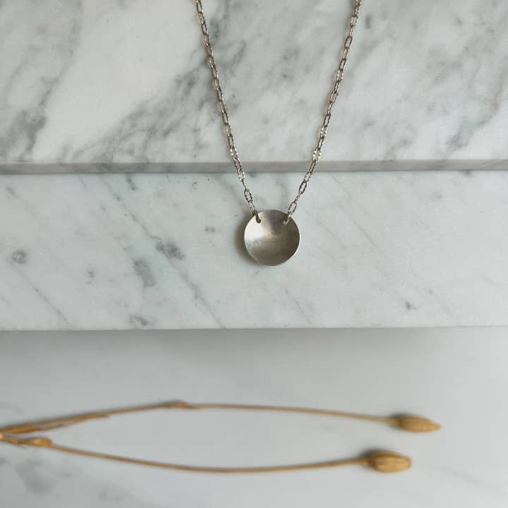 Full Moon Pendant Necklace for wholesale by Amanda Wren Jewelry Designs