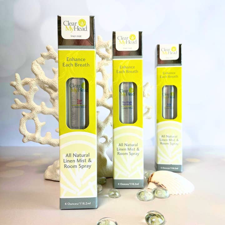 Clear My Head Ltd - Wholesale Linen Spray - Linen Mist 4 oz (3 Scents)