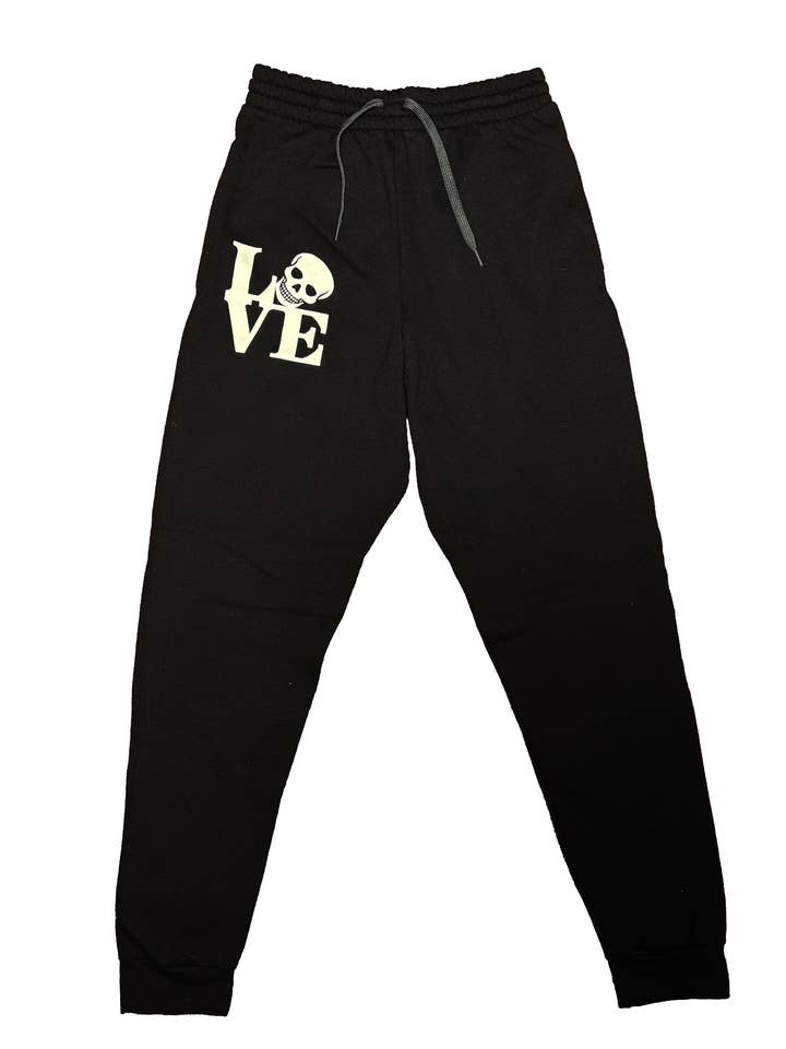 LOVE Is Dead Joggers for wholesale by South Fellini