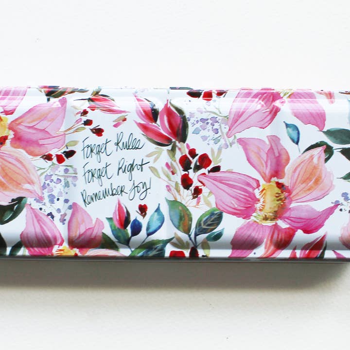 Paintcrush - Wholesale Palette/Mixing Tray - The Ready For Joy Empty Watercolor Palette - Dahlias1