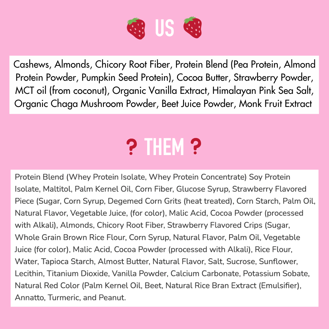 B.T.R. Bar - Vente Barres de céréales - Barre de beurre de noix superaliment à la fraise.5