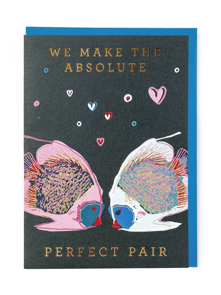 PERFECT PAIR FISH for wholesale by Cath Tate Cards