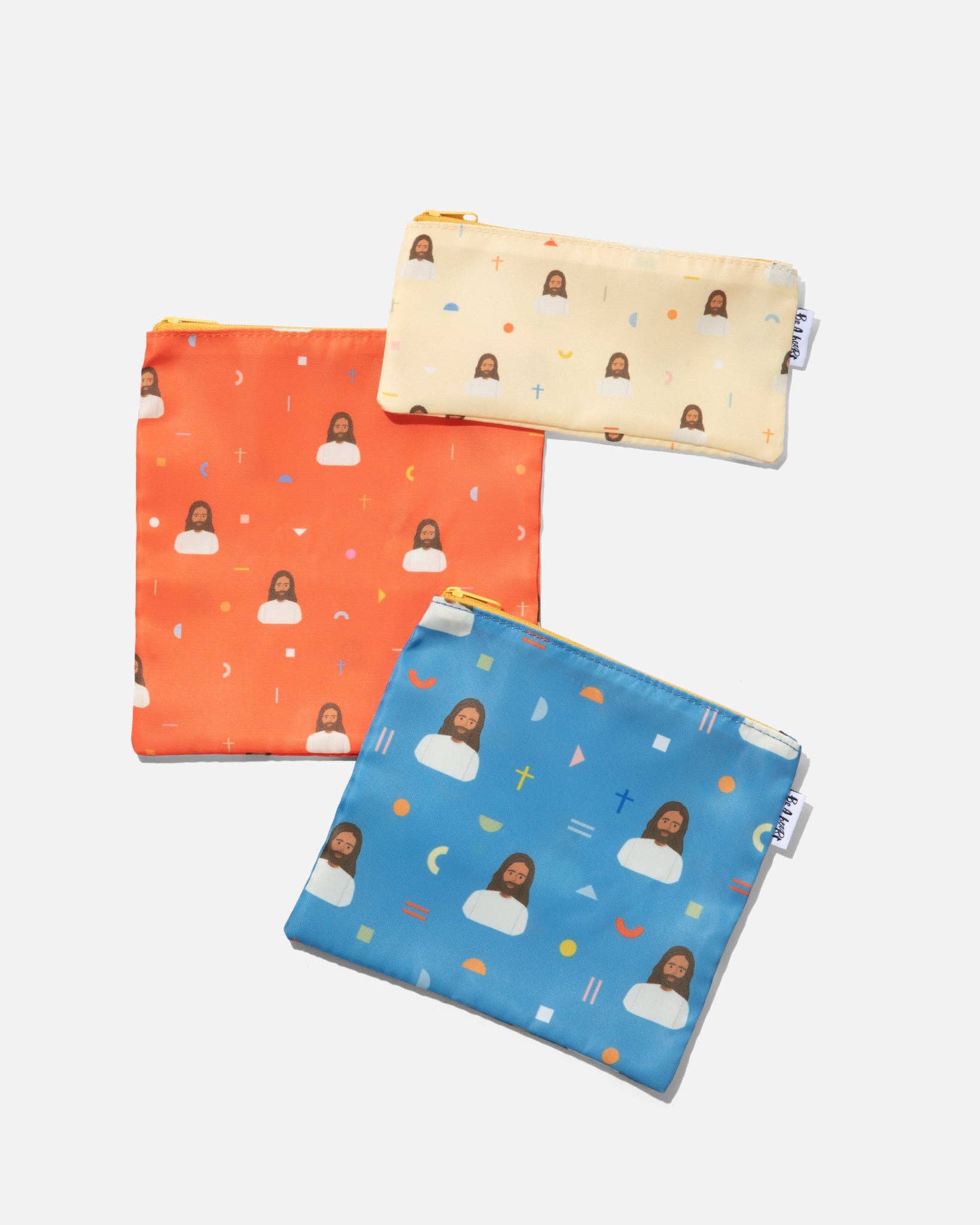 Be A Heart – wholesale Lunchlåda - Barn – Jesus återanvändbara snackspåsar2