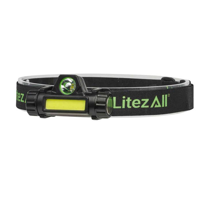 LitezAll - Wholesale Flashlight - LitezAll Rechargeable Dual Mode Headlamp60
