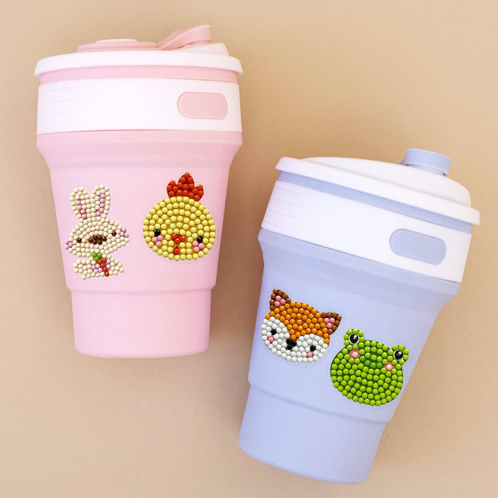 Wrapables.com - Wholesale DIY Craft Kit - Wrapables 5D Gem Painting Diamond Art Kits, 44pc Animals6