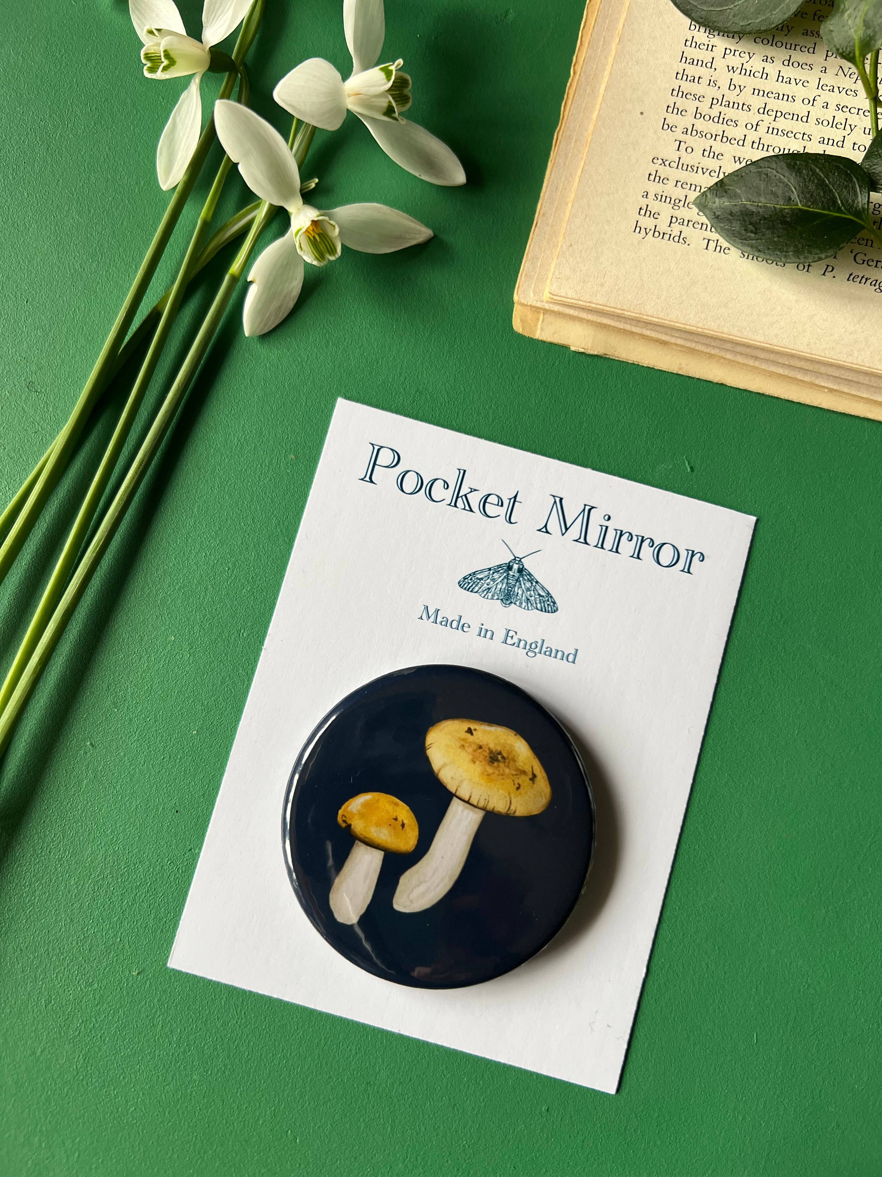Tansy Moore - Wholesale Compact Mirror - Mushroom Pocket Mirror 5