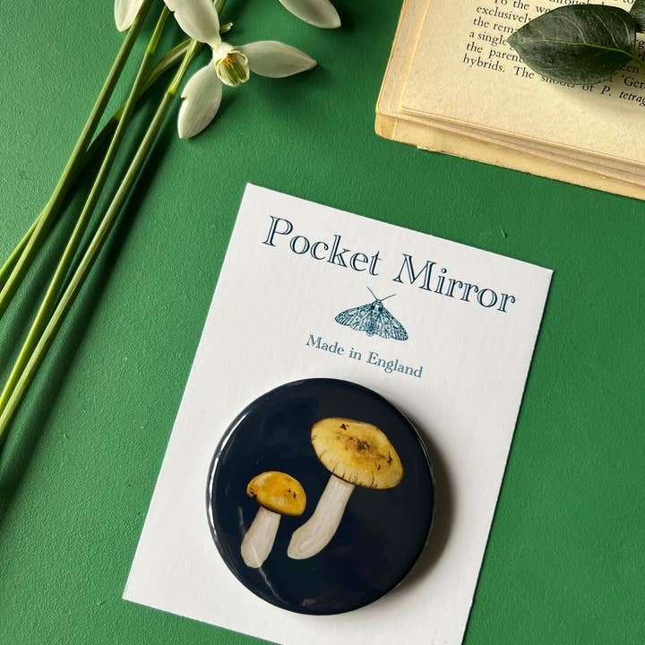Tansy Moore - Wholesale Compact Mirror - Mushroom Pocket MirrorĀ 5