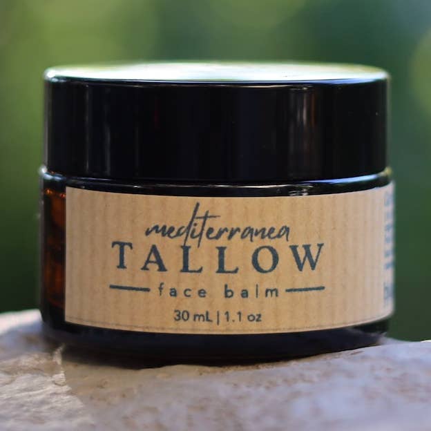 Black Creek Botanicals - Wholesale Facial Moisturizer - Organic Grass-Fed Tallow Balm: Myrrh, Calendula, Helichrysum0