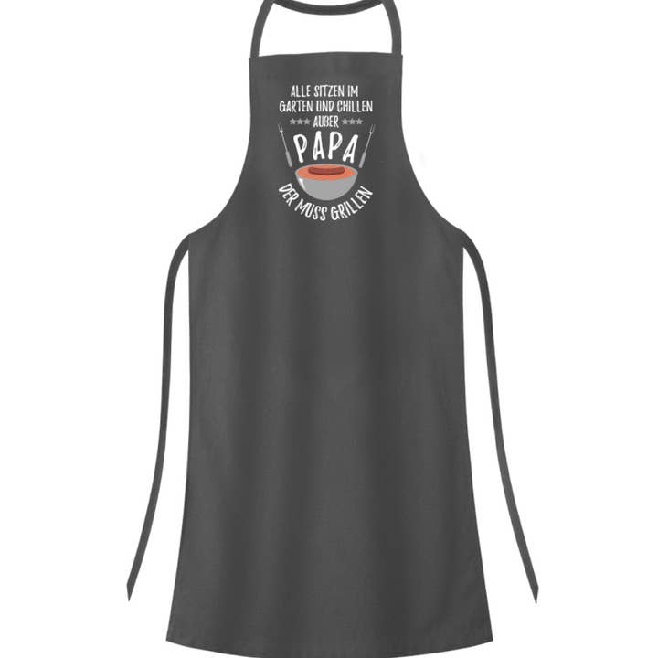GARTENFAN - Wholesale Apron - Papa Must Grill - Premium BBQ Apron1