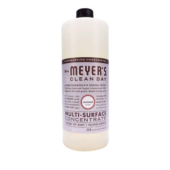 Everyday Supply Co - Wholesale Multi-Surface Cleaner - Mrs. Meyer's Lavender Cleaner, 32 oz Concentrate