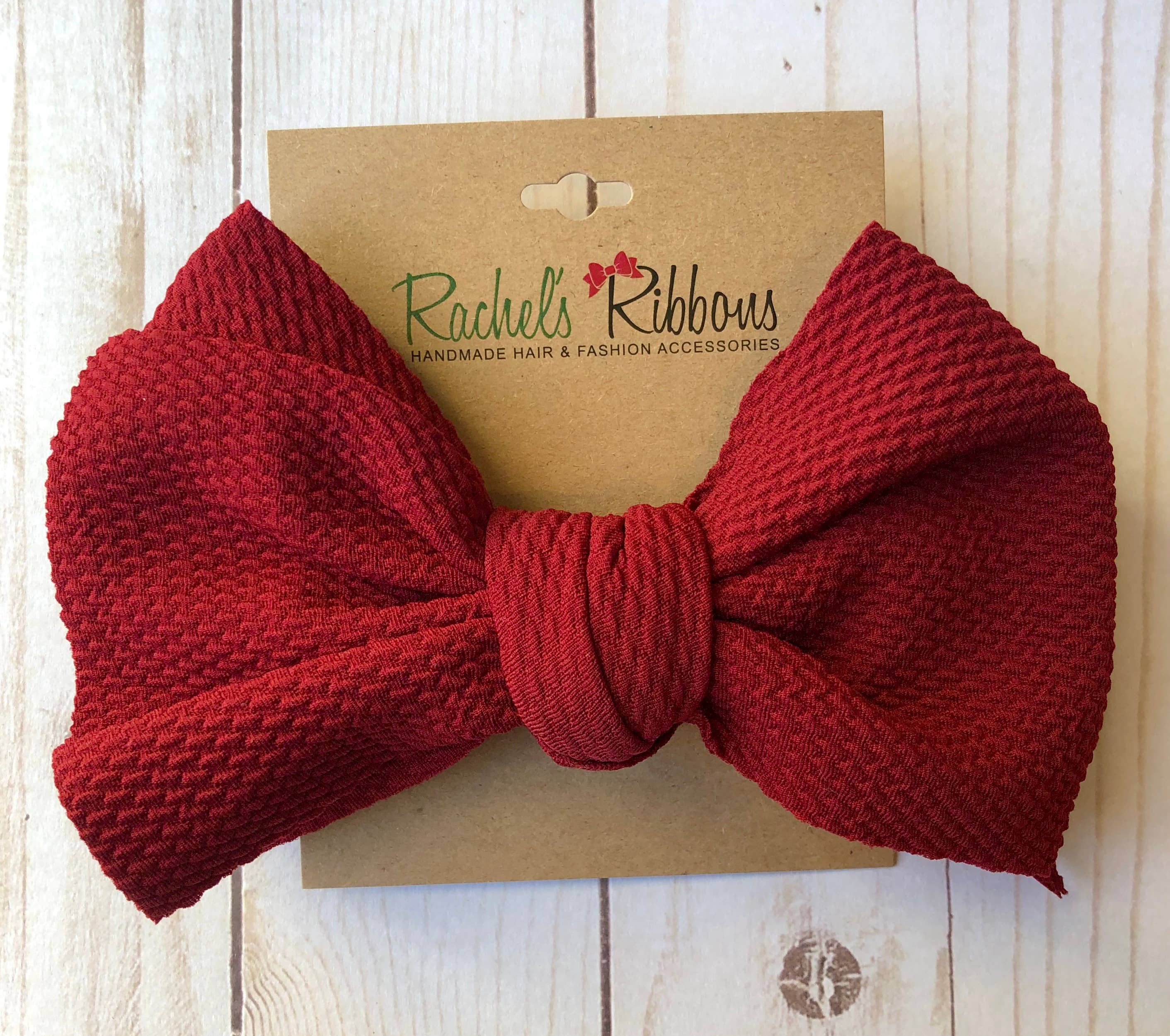Rachel's Ribbons – Engroshandel Pandebånd - Børn – Stof Padwrap med XL Bow18