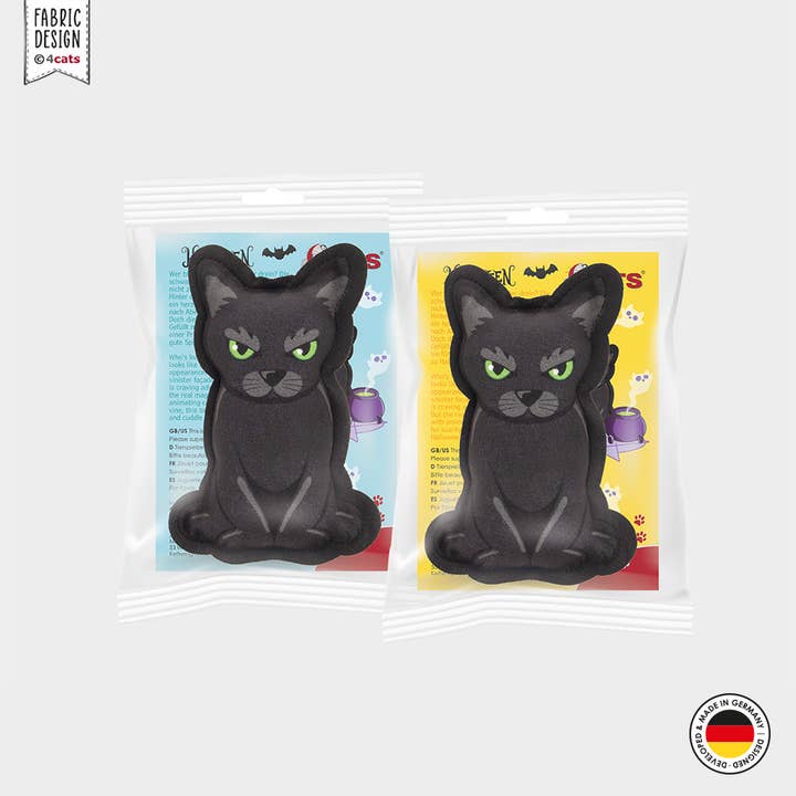 4cats Heimtierbedarf GmbH – wholesale Leksak - Katt – 4cats Halloween-karaktär - Svart katt - 4 stycken