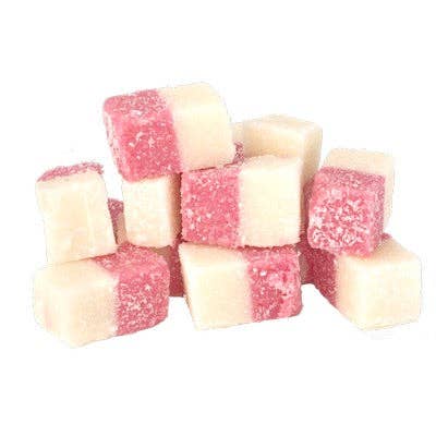 Kellys Candy Co. - Wholesale Boiled sweets - Coconut Ice Cubes - Snack Pack 75g (1)3