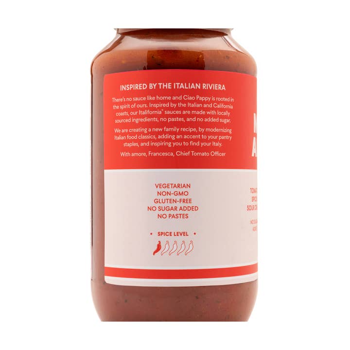Ciao Pappy - Wholesale Pasta Sauce - Marinara alla Pappy Pasta Sauce2