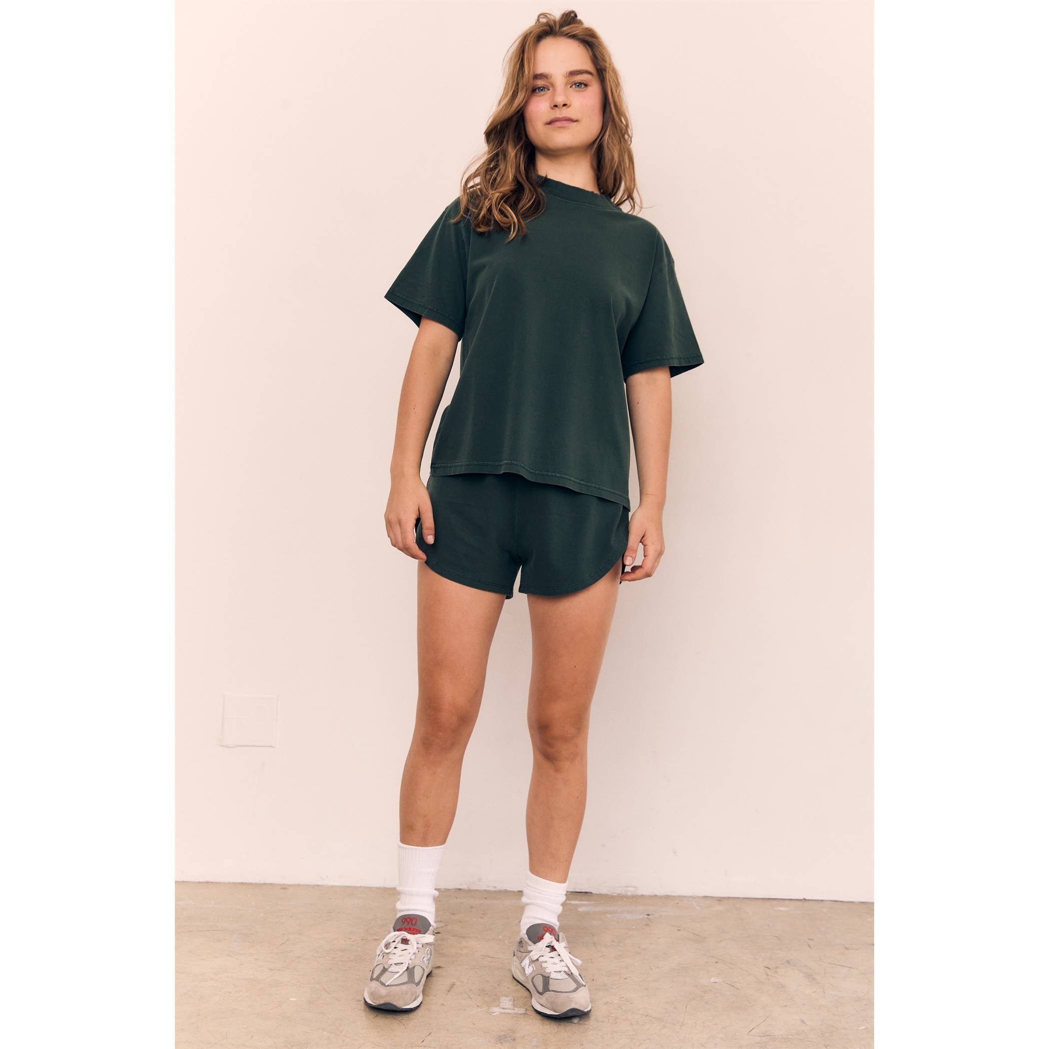 The Blank Lab - Wholesale T-Shirt - Women's - Mineral Washed Blank Cotton Tee (AAC097)21