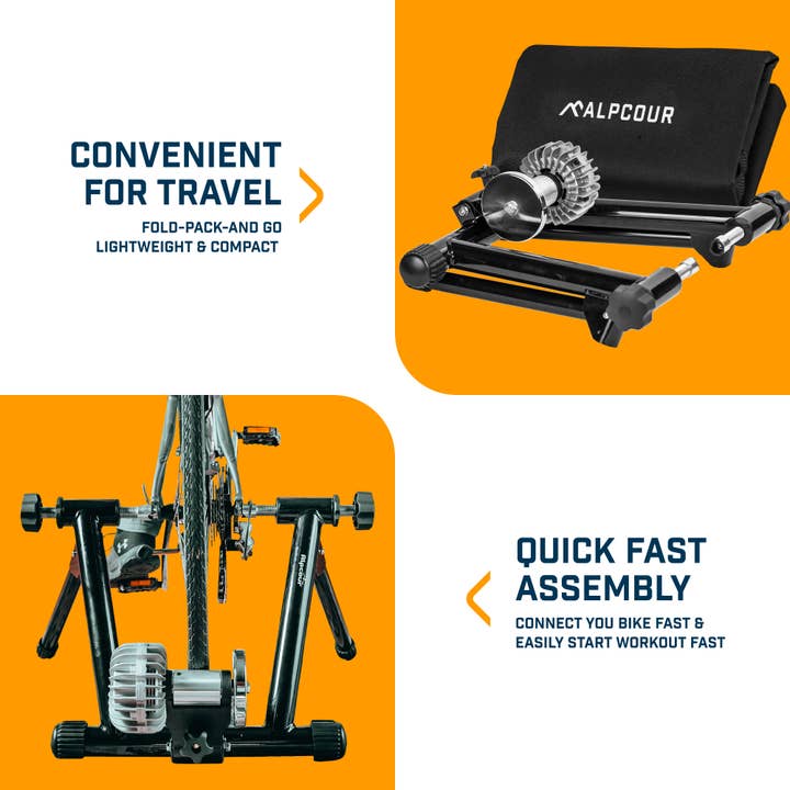 Alpcour - Wholesale Bike Rack - Alpcour Fluid Bike Trainer Stand4