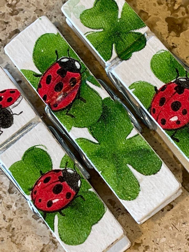 Molas de Aperitivos Joaninha por atacado de NanCBeeCreations