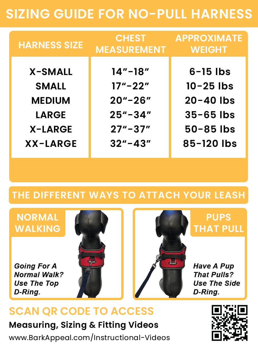 Bark Appeal Inc. - Wholesale Pet Harness - Dog - Reflective No Pull Harness17