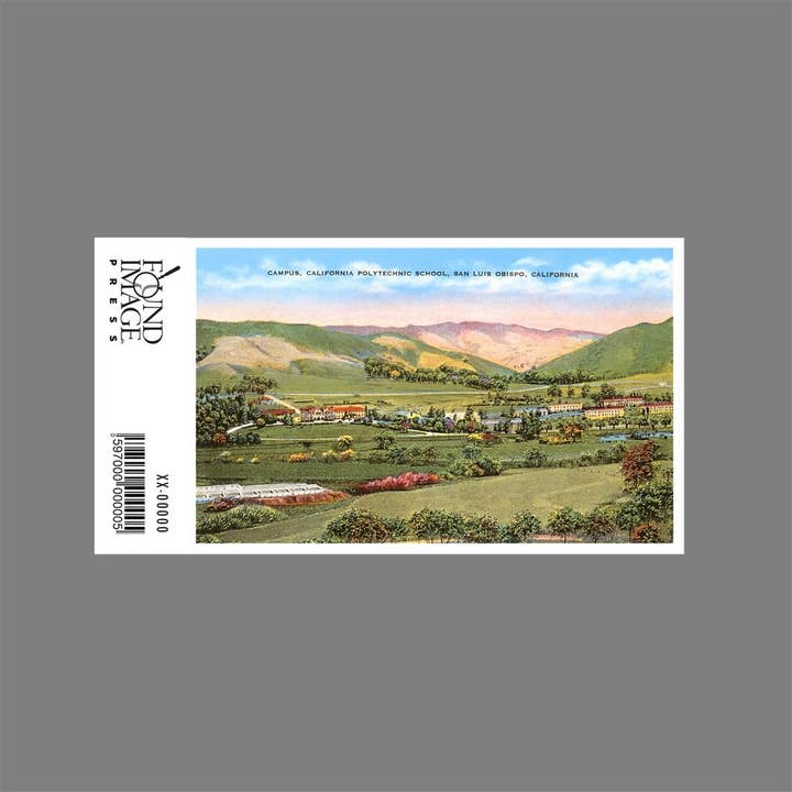 Found Image Press - Wholesale Sticker - Sticker CA-97 Cal Poly, San Luis Obispo, California1