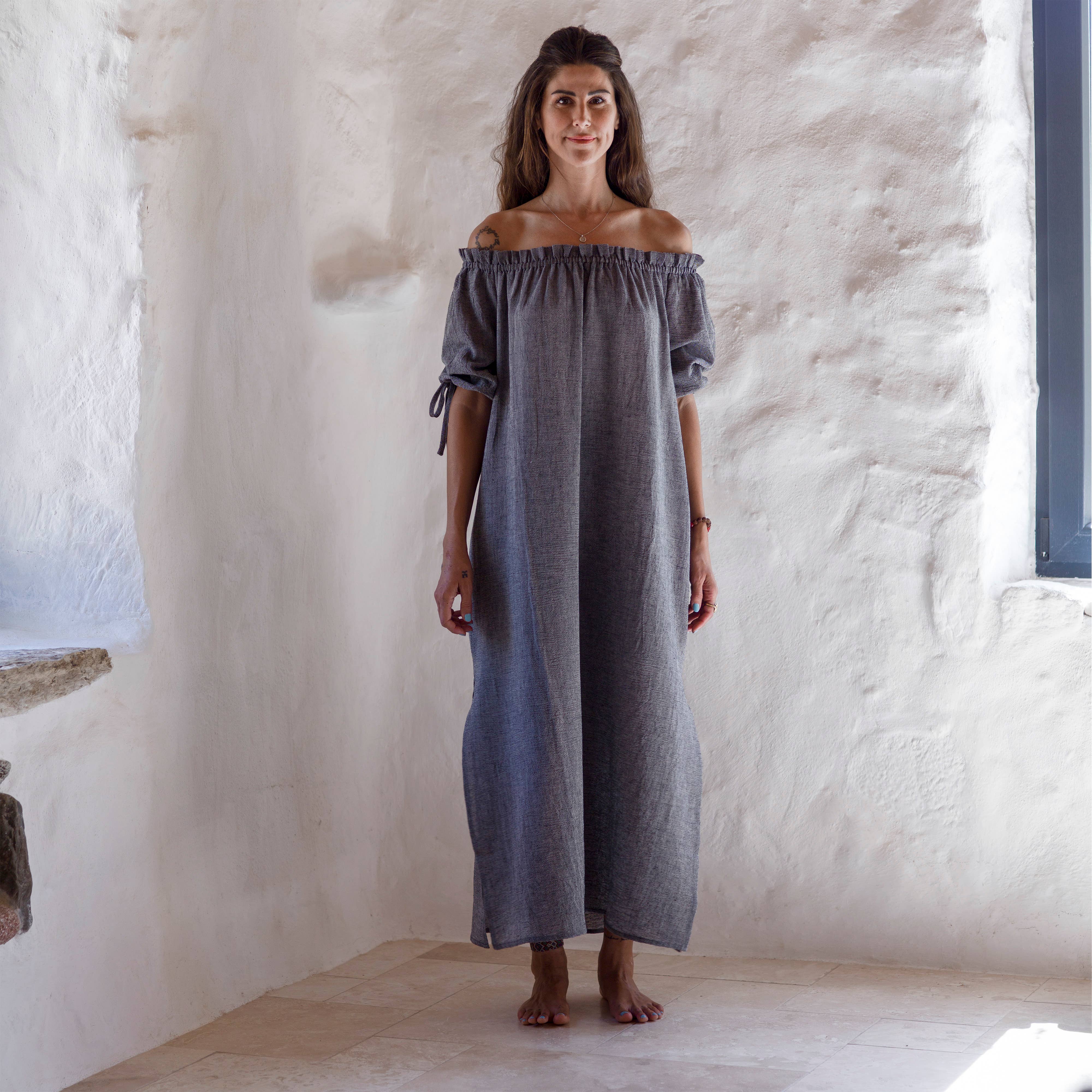 loom.ist - Wholesale Dress - Women's - Sile Off Shoulder Dress20