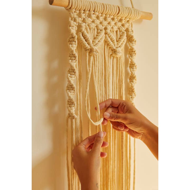 DMC - Wholesale DIY Craft Kit - The Calm Wall Hanging Macrame Kit-MC103KS