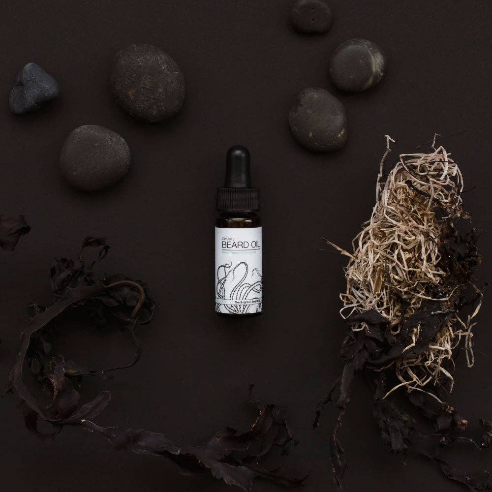 The Brighton Beard Co. – Engroshandel Skægstyling – Gamle Joll sort peber og grapefrugt skæg olie3