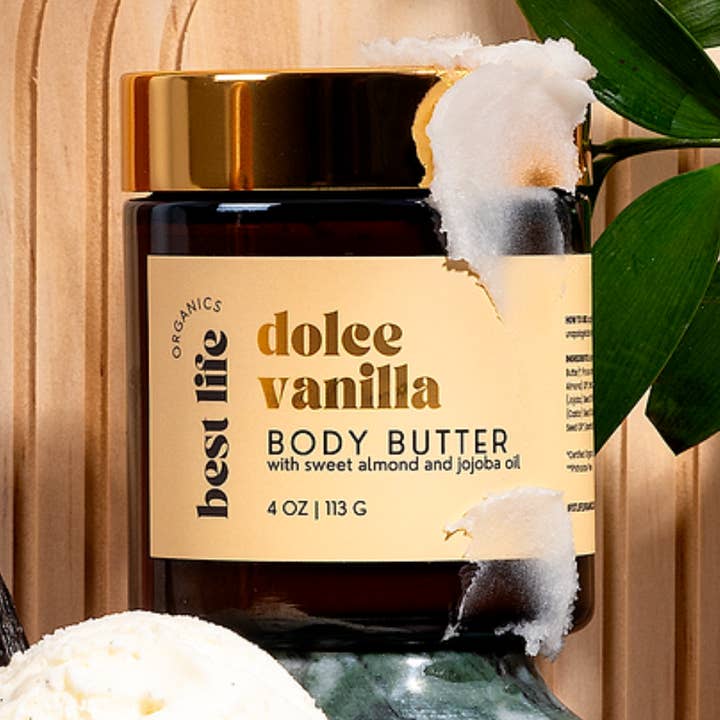 Best Life Organics - Vendita all'ingrosso Balsamo/burro per il corpo - Burro per il corpo Dolce Vanilla0