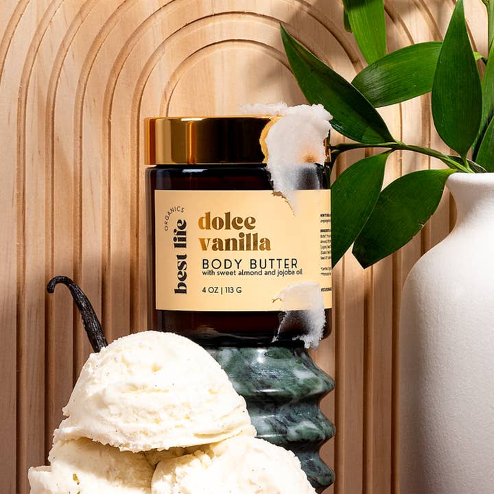 Best Life Organics - Wholesale Body Balm/Butter - Dolce Vanilla Body Butter