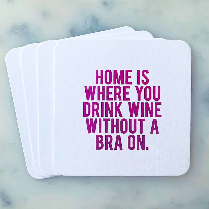 Home Is Where Coasters for wholesale by SippingTHIS