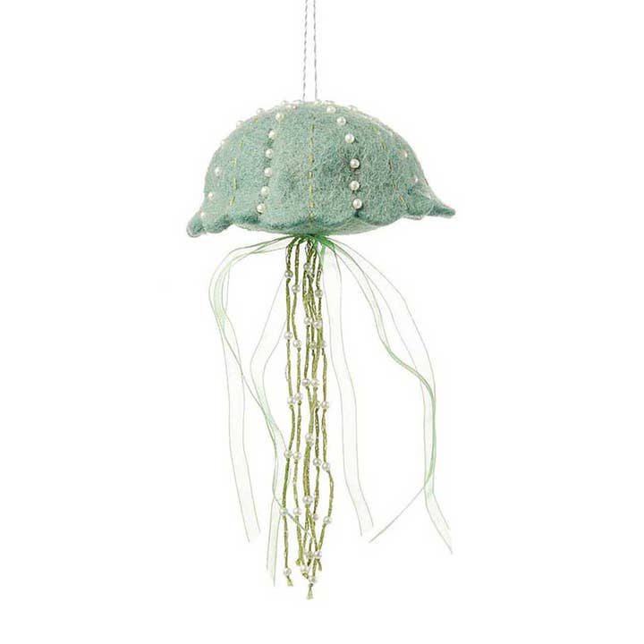 SERRV International - Wholesale Ornament - Sea Shimmer Jellyfish Ornament