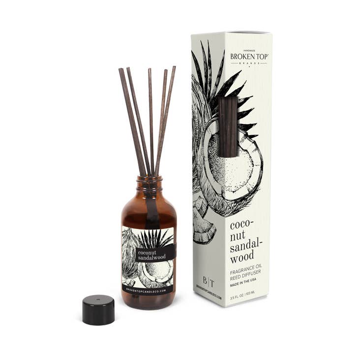 Kokosnød Sandeltræ Duftspreder for engroshandel hos Broken Top Brands