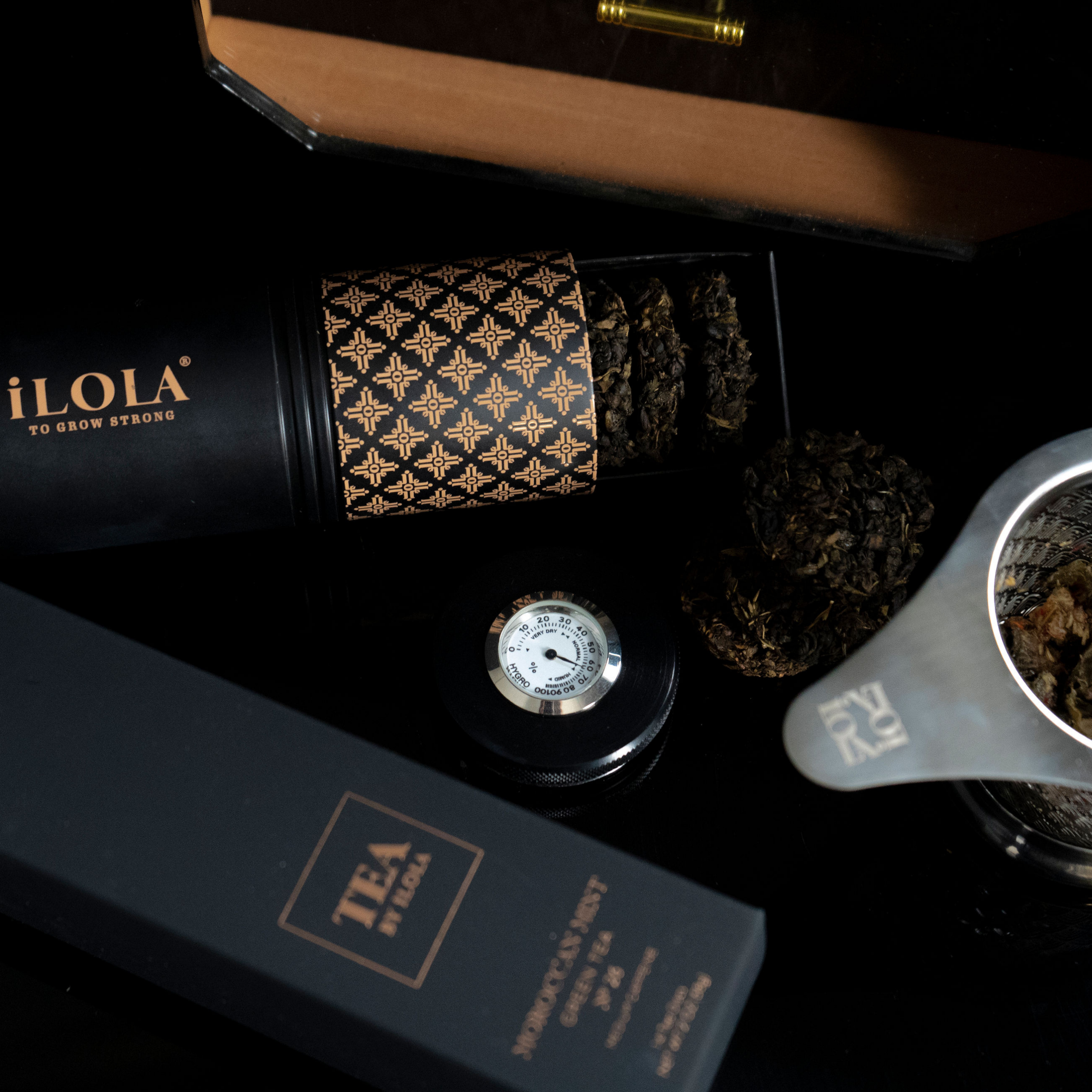 iLOLA Tea - Venta al por mayor Tés saludables/desintoxicantes - Humidor de Discos de Té | Almacenamiento de Lujo para Té de Hojas Sueltas7
