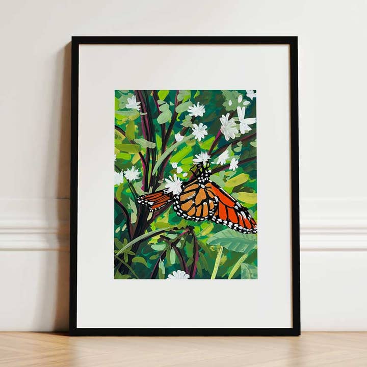 Monarch Butterfly Art Print for wholesale by Lori Canon Art
