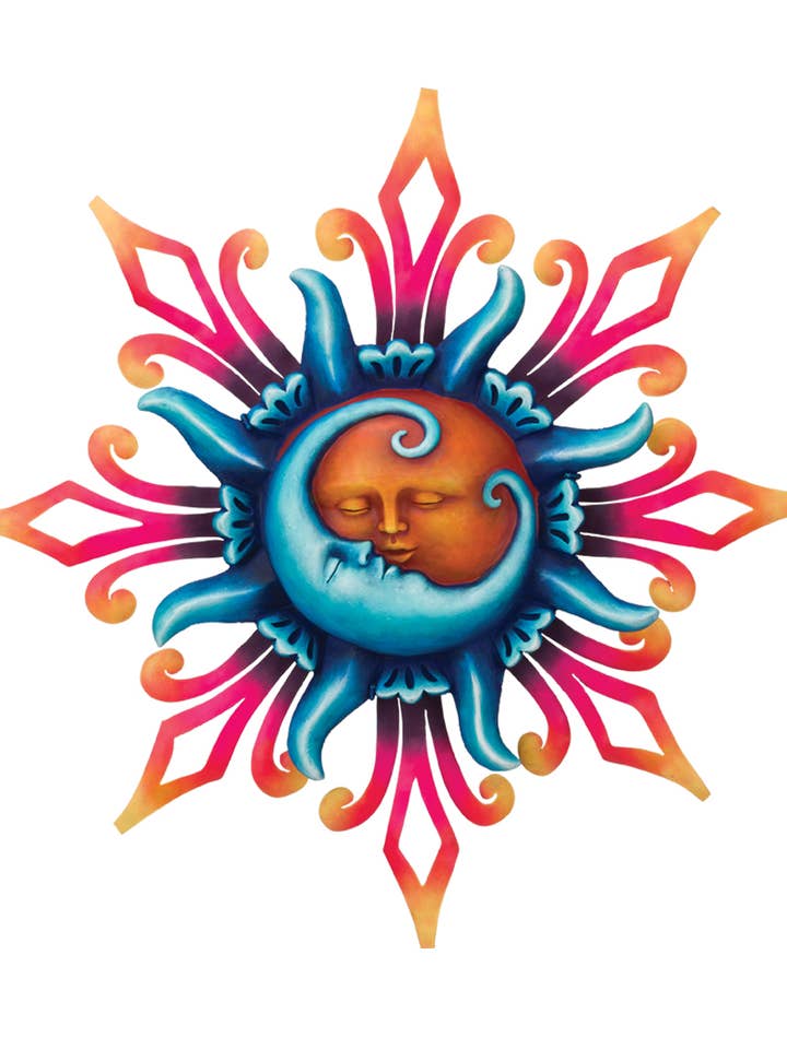 Sun/Moon Wall Decor - Med for wholesale by Regal Art & Gift