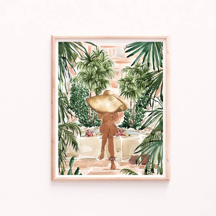 Décoration murale bohème imprimable, estampes bohémiennes tropicales, botanique pour la vente par Sabina Fenn