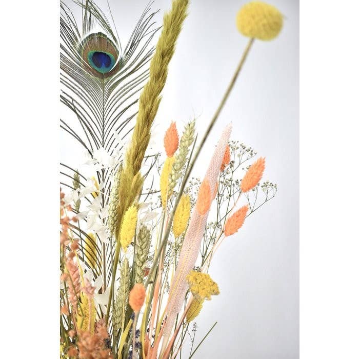 Dutch Flower Studio - Wholesale Dried/Pressed Flowers - Dried flower bouquet - Sunshine - 65 cm - Natural Flowers1