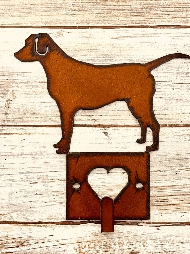 Labrador Retriever Single Key hook leash holder for wholesale by Universal Ironworks USA