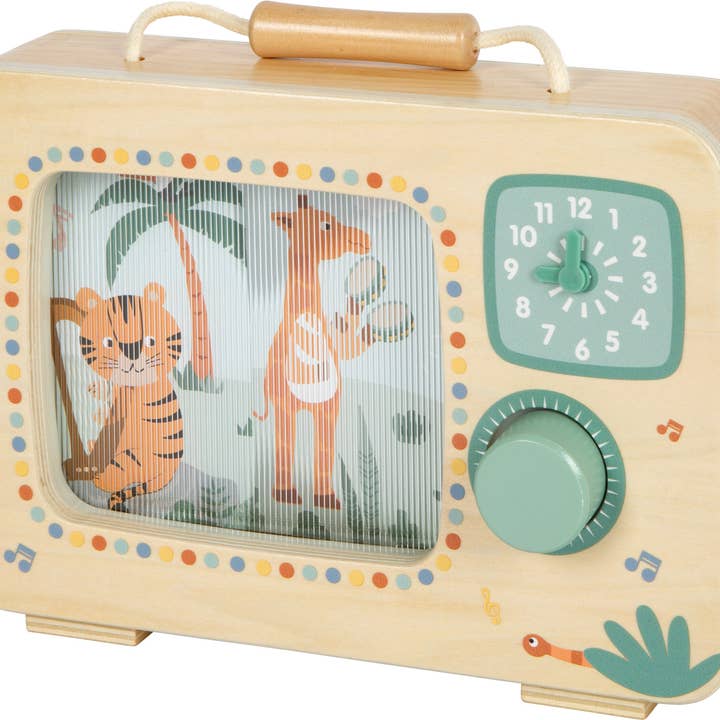small foot - Wholesale Music Box - Kids & Baby - Music Box TV "Safari" | Music Boxes | Wooden Toys3