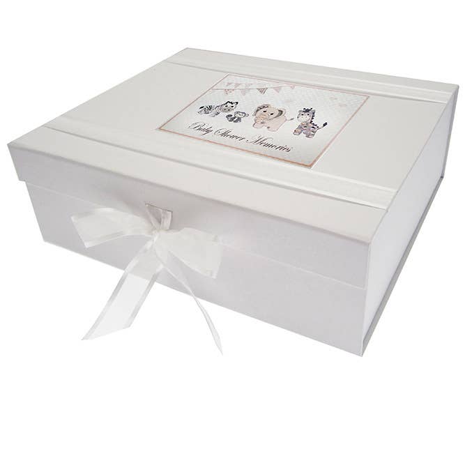 Baby Shower Silver Toys - Large Keepsake Box (ST2X) and other Purchase Wholesale baby keepsake box. Free Returns & Net 60 Terms on Faire trending on Faire.