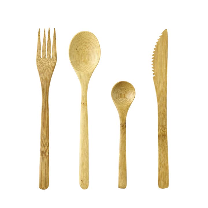 Time Concept - Wholesale Assorted cutlery set - Takeyaka Bamboo Eco-Friendly Cutlery Set3