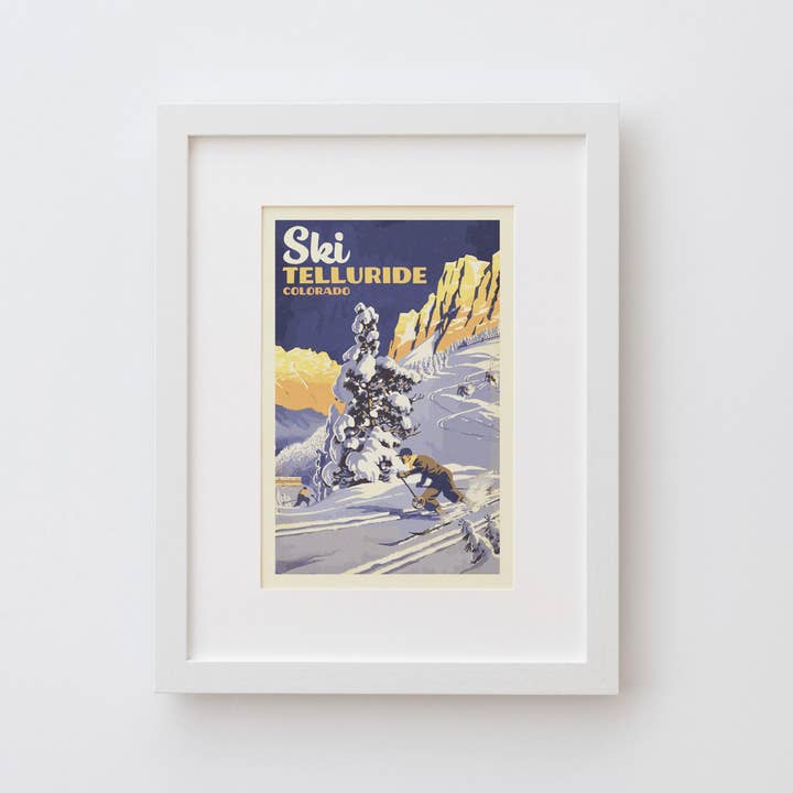 Benoit's Design Co. - Wholesale Art Print - Telluride Colorado Art Print1