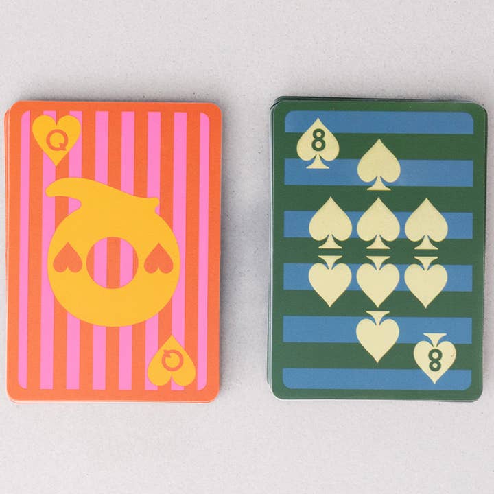 Ban.do – wholesale Playing cards – Waterproof Playing Cards, Colorful Plaid1