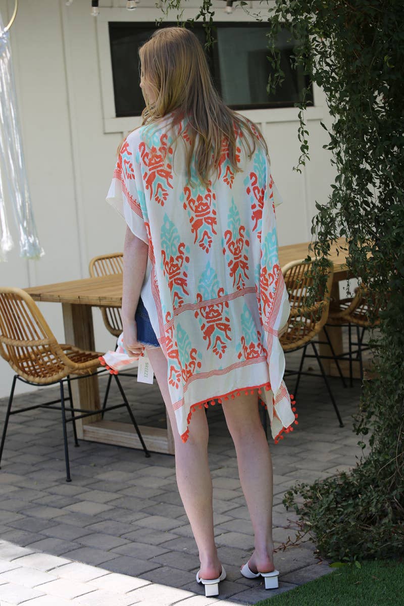 ANGIE - Vendita all'ingrosso Kimono - Donna - X2W48-BR964