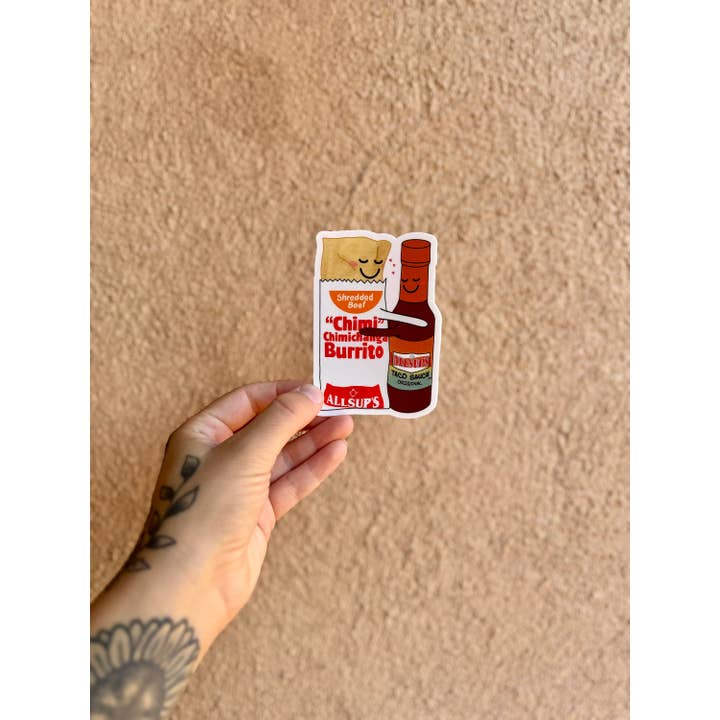 Bernal Blooms - Wholesale Sticker - New Mexico Sticker, Hete Saus en Chimi Sticker1