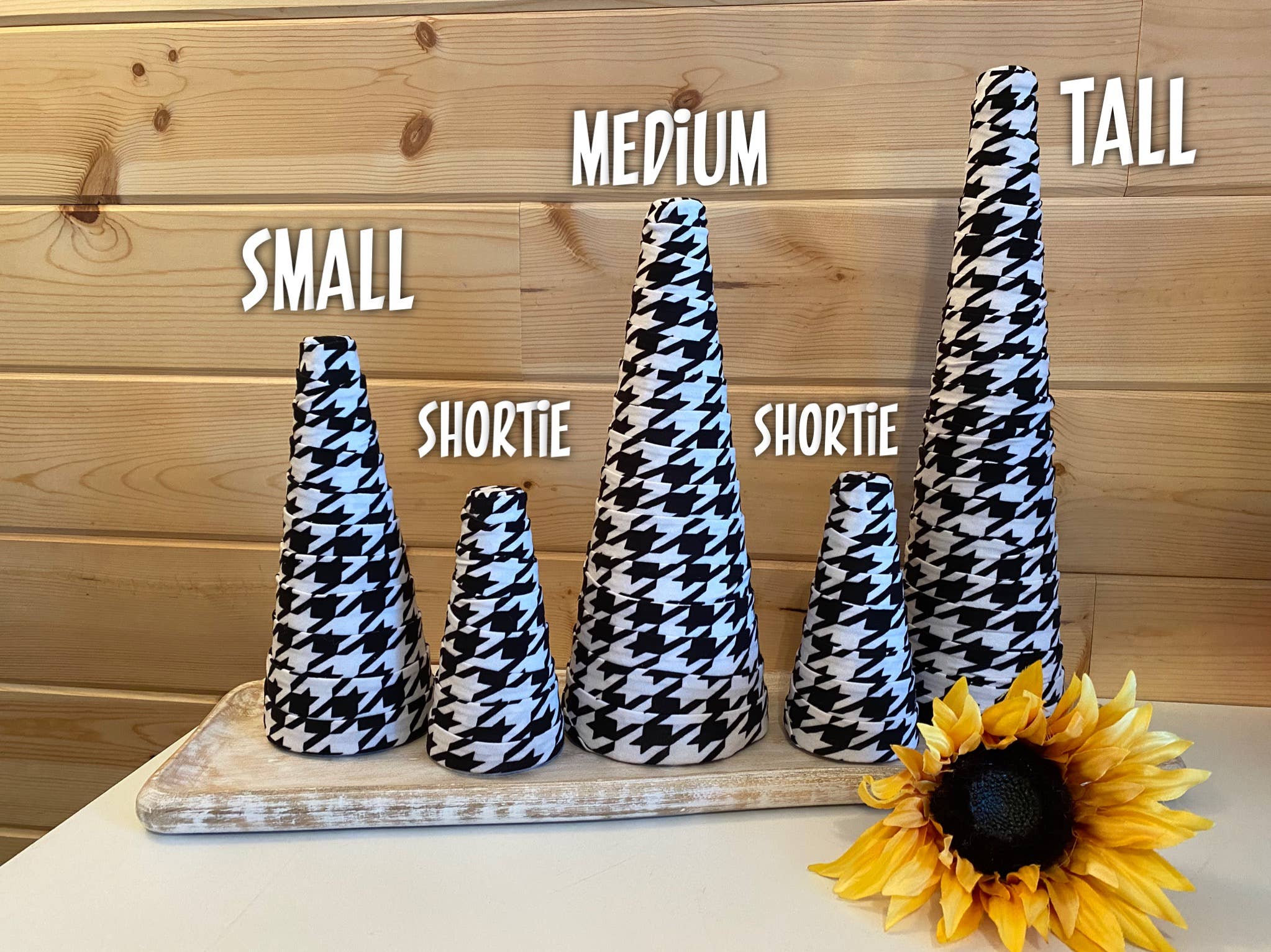 Leanne Bruce Co. - Wholesale Decorative Tabletop Object - Home Decor & Wedding Centerpieces 12" Medium Cone Trees6