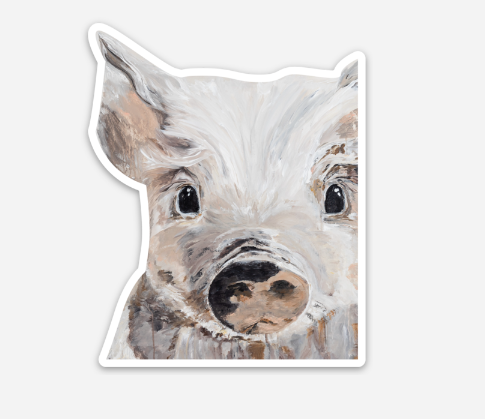 Shirley Kay Art - Wholesale Sticker - Die Cut Sticker - "Petunia"0