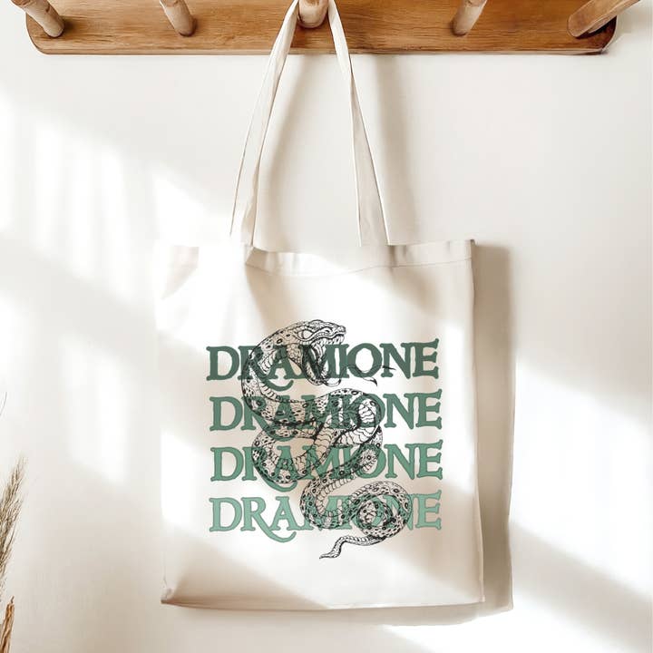 Awfullynerdy.co - Wholesale Tote bag – Women's - Dramione Sublimated Canvas Tote Bag