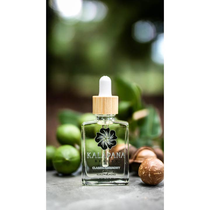 Kalapana Beauty - Wholesale Facial Serum/Concentrate - Natural Oil Serum With Macadamia, Kukui & Almond Oils1